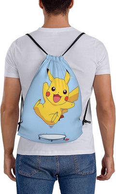 Shockproof Light Cinch Bag Sack Beach Shopping Shoulder Pool String Bag