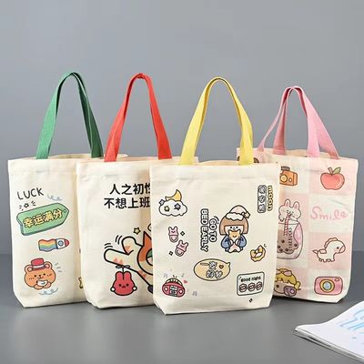 Customization Cotton Cloth Bag Fashion Canvas Bag With Handles