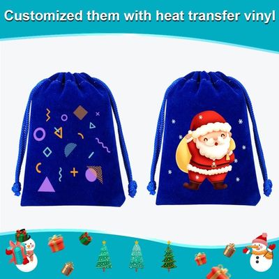 Waterproof Velvet Drawstring Bags Wedding Gift Bags Velvet Cloth Jewelry Pouches