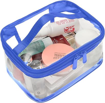 Large Clear Makeup Bag Zipper Waterproof Transparent Travel Storage Pouch