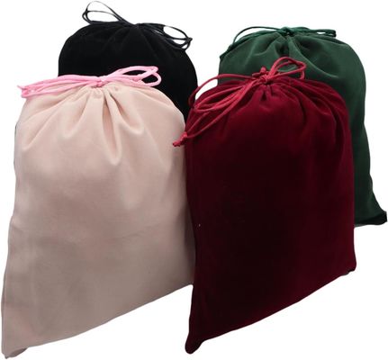 Shockproof Protective Reusable Soft Velvet Drawstring Bag Lightweight