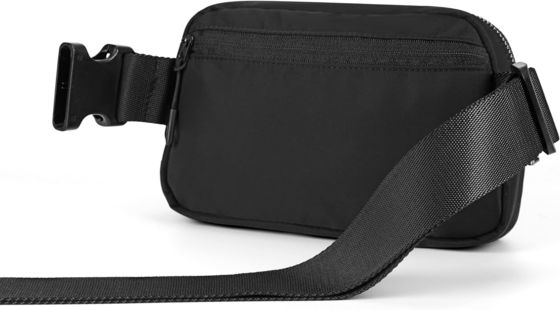 Crossbody Waterproof Belt Bag With Adjustable Strap For Traveling Running Hiking