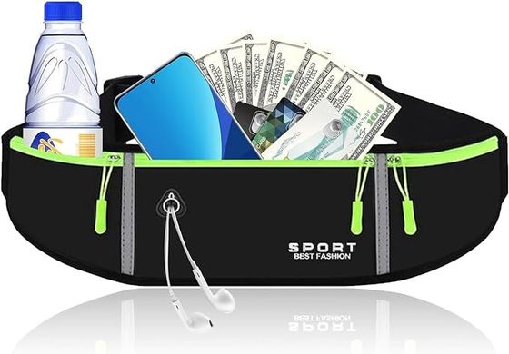 Outdoor Sports Running Jogging Waist Bag Waterproof Phone Waist Belt Pack Fitness Elastic