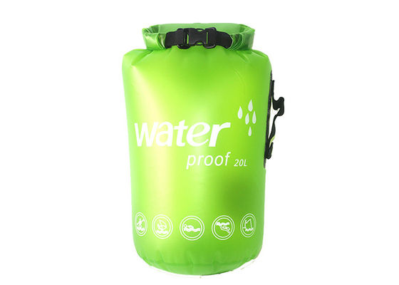 Lightweight PVC Waterproof Dry Bag Backpacking Silk Screen Printed