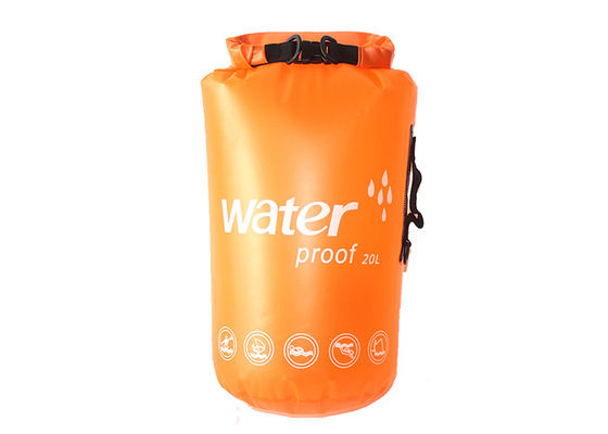 Lightweight PVC Waterproof Dry Bag Backpacking Silk Screen Printed