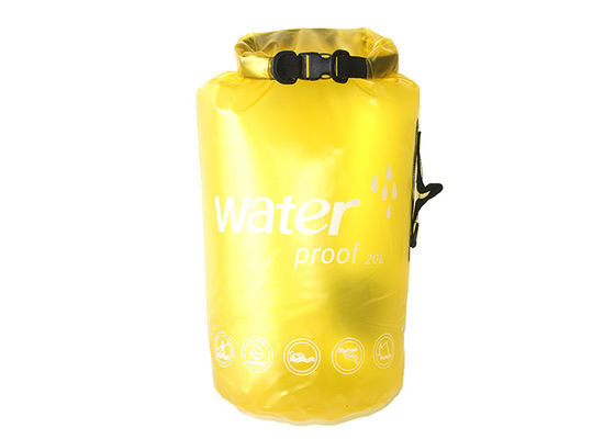 Outdoor PVC Dry Bag With Shoulder Straps Waterproof Storage Bags Camping