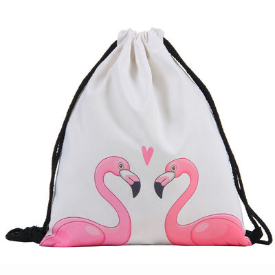 OEM Women's Drawstring Backpack Lightweight Drawstring Knapsacks For Gym