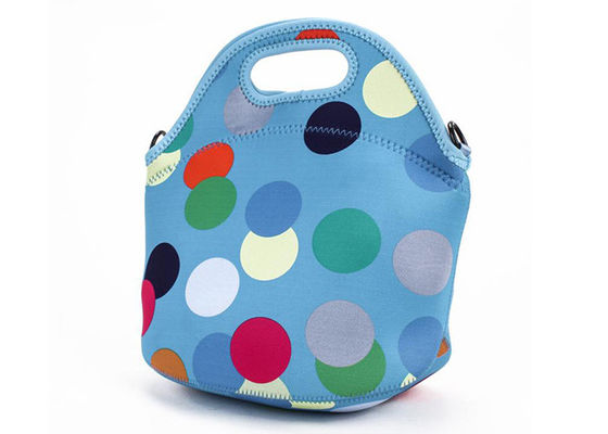 Portable Insulated Tote Lunch Bag Neoprene Lunch Bags Washable With Should Strap