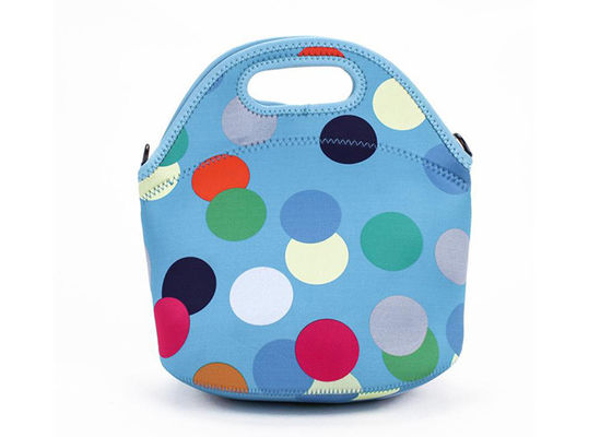 Portable Insulated Tote Lunch Bag Neoprene Lunch Bags Washable With Should Strap