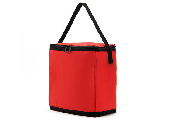 Custom Logo Waterproof Lunch Containers Red Adult Insulated Cooler Tote Bags