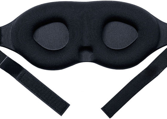 25*10cm Silk Satin 3D Sleeping Eye Mask Foldable OEM Service