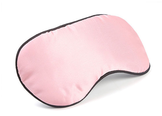 Luxury Silk Floss Pink Sleeping Eye Cover For Travel OEM