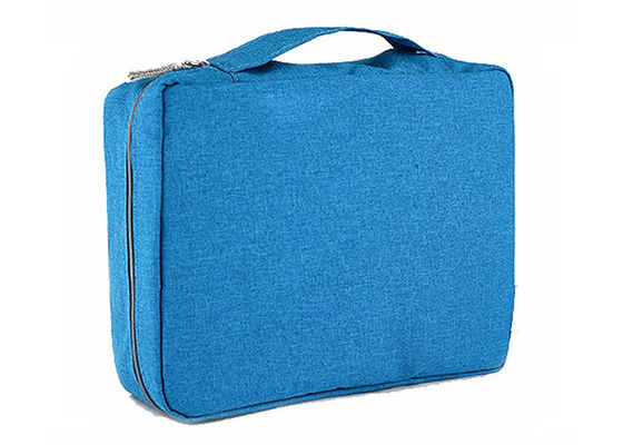 Foldable OEM Personal Organizer Toiletry Bag , Hanging Travel Accessory Bag