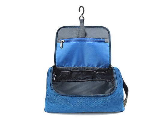 Custom Travel Kit Hanging Toiletry Bag Polyester Waterproof Toiletry Bag With Hook For Men