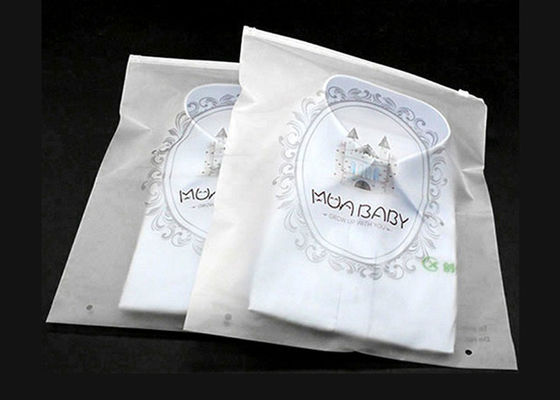 Custom Logo Zip Lock Plastic Bags EVA Plastic Zipper Bags For Clothes