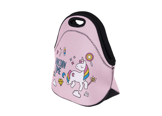 Neoprene material costom print cute lunch bags , lunch bags for kids